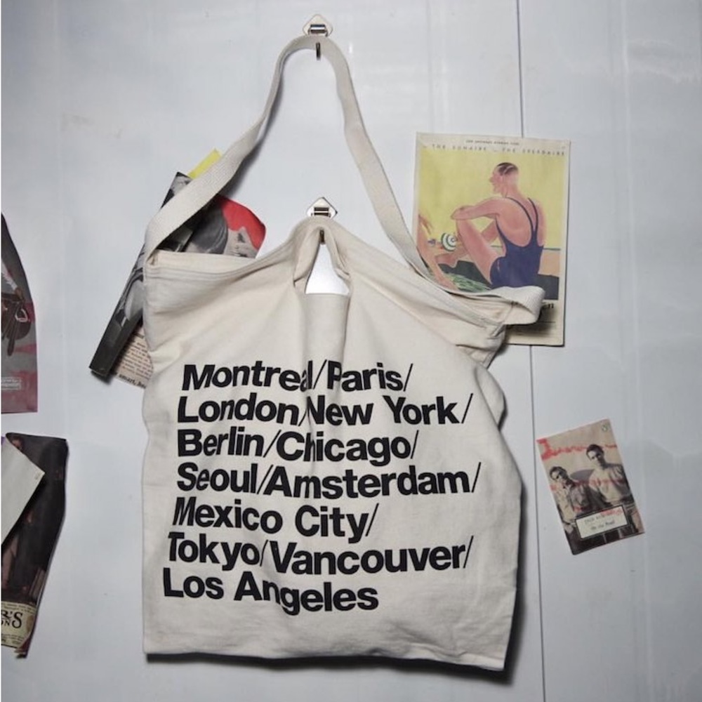 5 American Apparel Cities Tote Bag